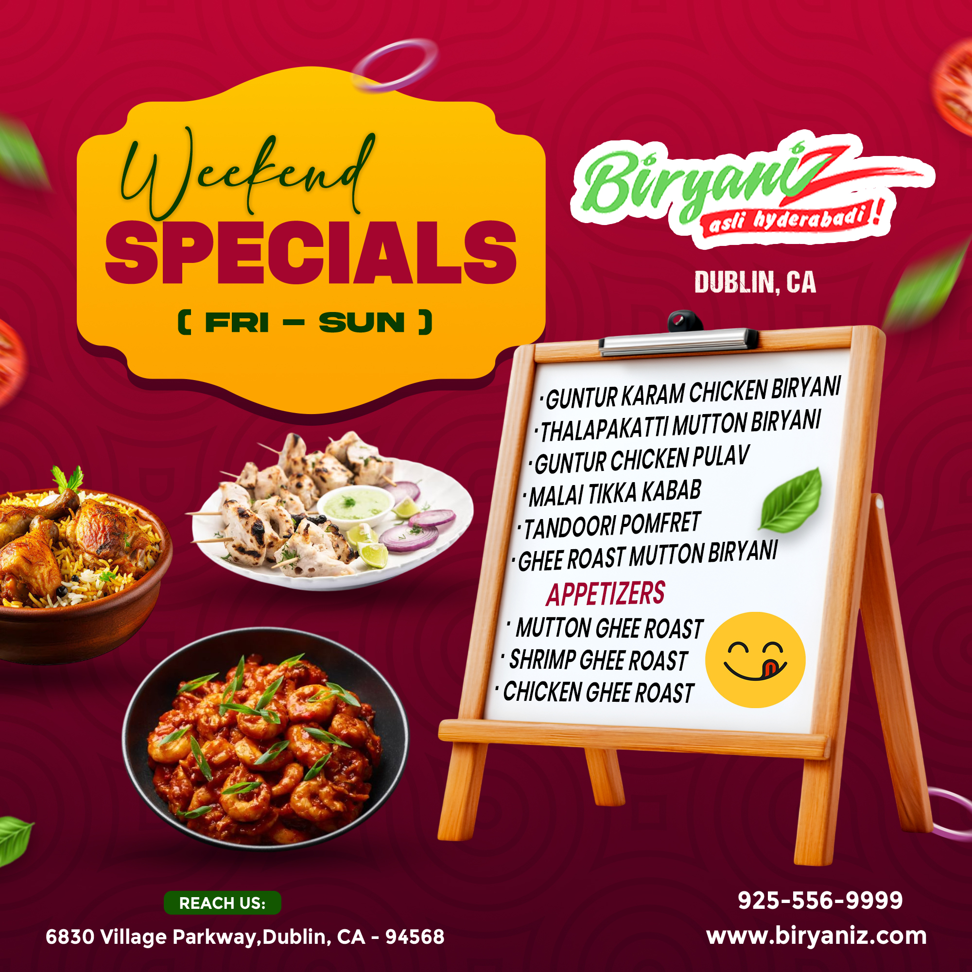 Weekend Specials